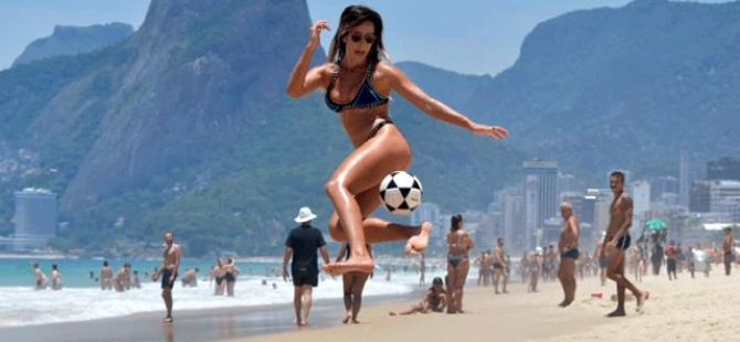 Natalia Guitler, yaptığı hareketlerle herkesi kendine hayran bıraktı