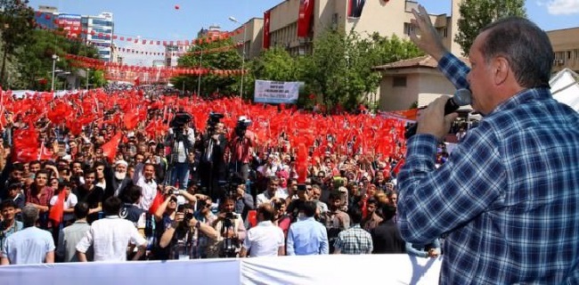 Erdoğan:"Nankörlük Yapmayın" Batman'da Kızdıran Slogan