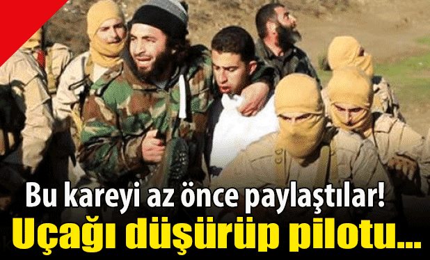 IŞİD Savaş Uçağını Düşürüp, Pilotu Esir Aldı !