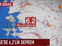 Ege Merkezli 6,2 Şiddetindeki Deprem, İstanbul'da Hissedildi