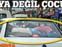 Bursa'da Tehlikeli Yolculuk! Eşya Taşır Gibi Taşıdılar