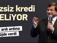 Başbakan Davutoğlu'ndan Faizsiz Kredi Müjdesi